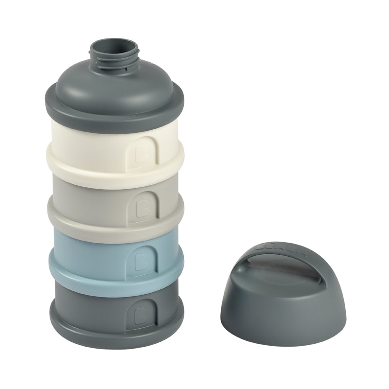 Béaba Snack Storage Stacked Formula Milk Container Blue Baby Products Wholesaler