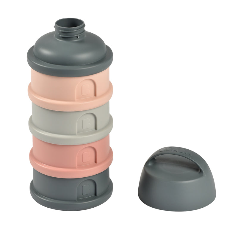 Béaba Snack Storage Stacked Formula Milk Container Pink Baby Products Wholesaler