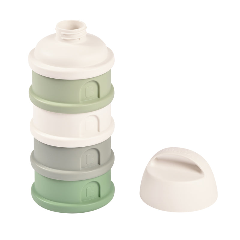 Béaba Snack Storage Stacked Formula Milk Container Grey Baby Products Wholesaler