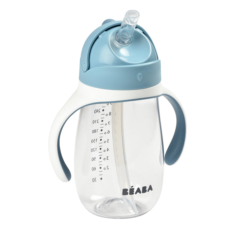Béaba Tritan Straw Cup Blue 300ml Baby Products Wholesaler