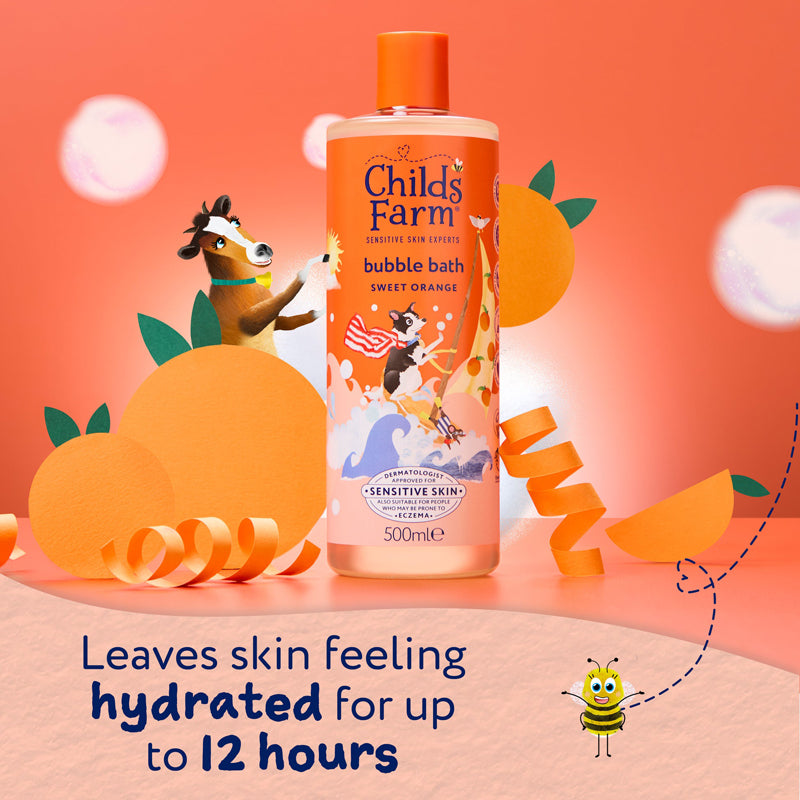 Child's Farm Bubble Bath Sweet Orange 500ml Baby Products Wholesaler