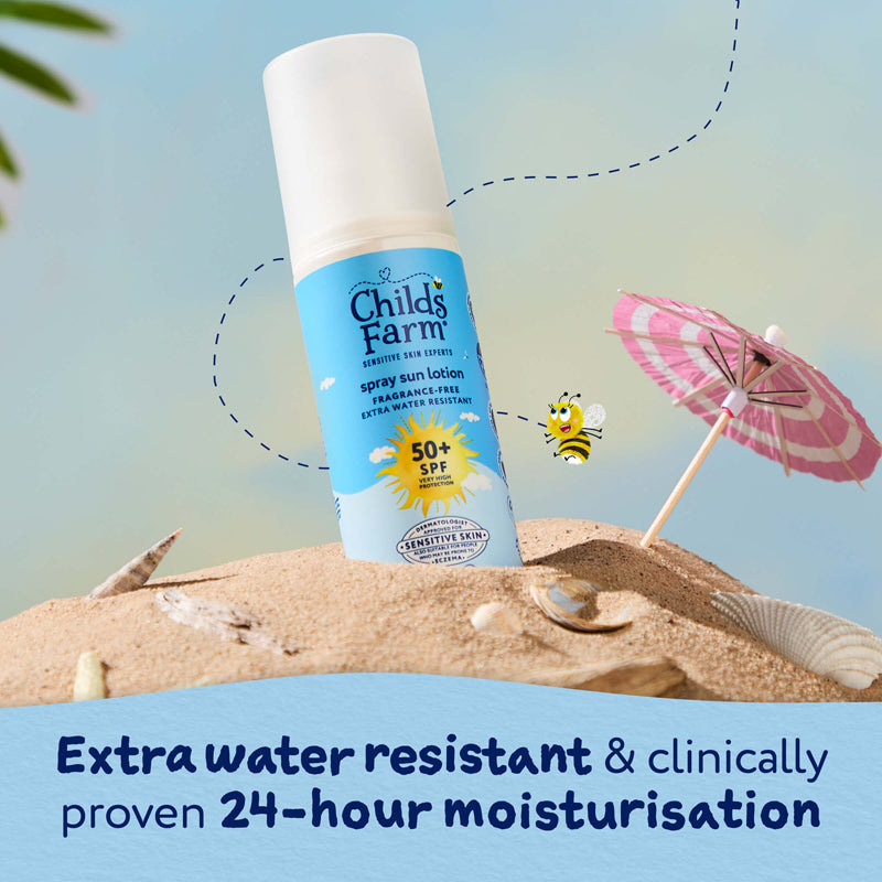 Child's Farm SPF50+ Spray 100ml Baby Products Wholesaler