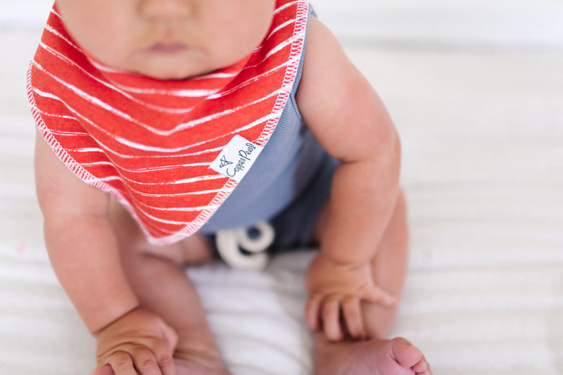 Copper Pearl Bibs Nautical 4Pk Baby Products Wholesaler