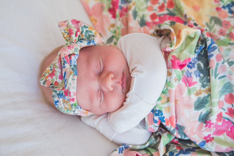 Copper Pearl Knit Headband Lark Baby Products Wholesaler