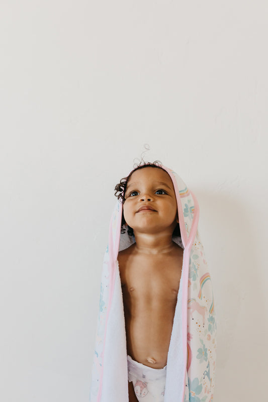 Copper Pearl Premium Knit Hooded Towel Whimsy Baby Products Wholesaler
