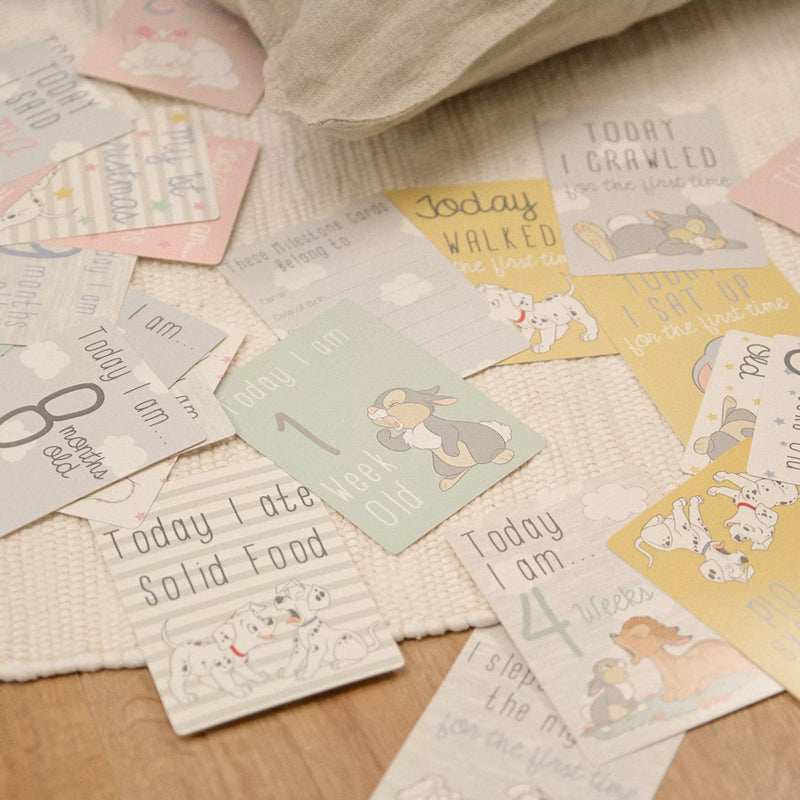 Disney Magical Beginnings Baby 30 Milestone Cards Disney