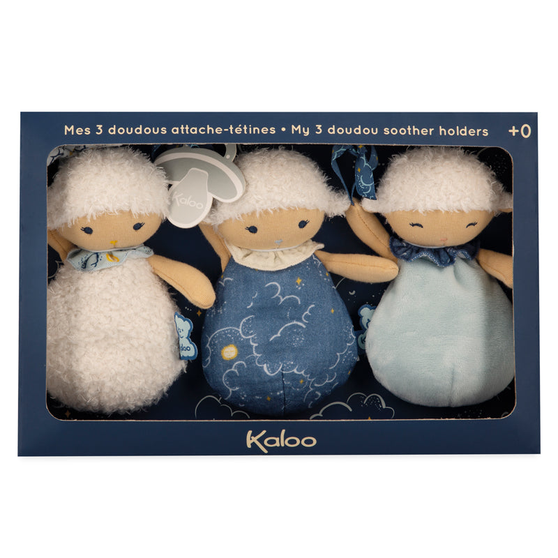 Kaloo My Sheep Doudou Soother Holders 3Pk Baby Products Wholesaler