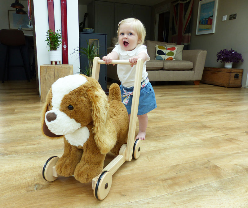 Little Bird Told Me Push Along Peanut Pup Baby Products Wholesaler