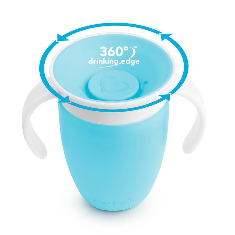 Munchkin Miracle Trainer Cup 7Oz - Blue Baby Products Wholesaler