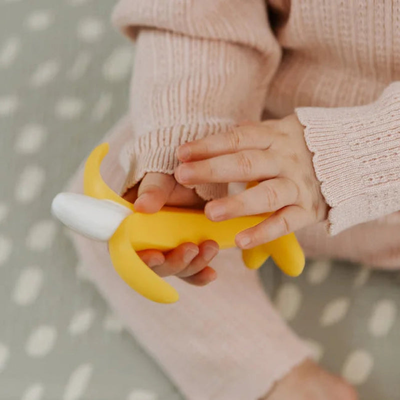 Nuby Banana Shaped Silicone Teether Baby Products Wholesaler