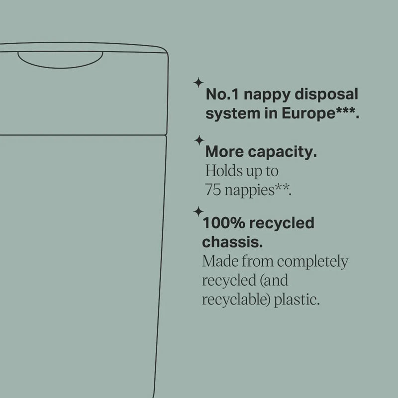 Tommee Tippee Twist & Click XL Nappy Disposal Bin Baby Products Wholesaler