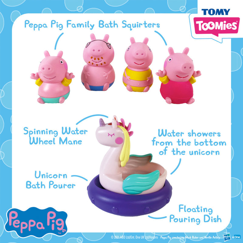 Tomy Toomies Peppa Pig Bath Set Baby Products Wholesaler