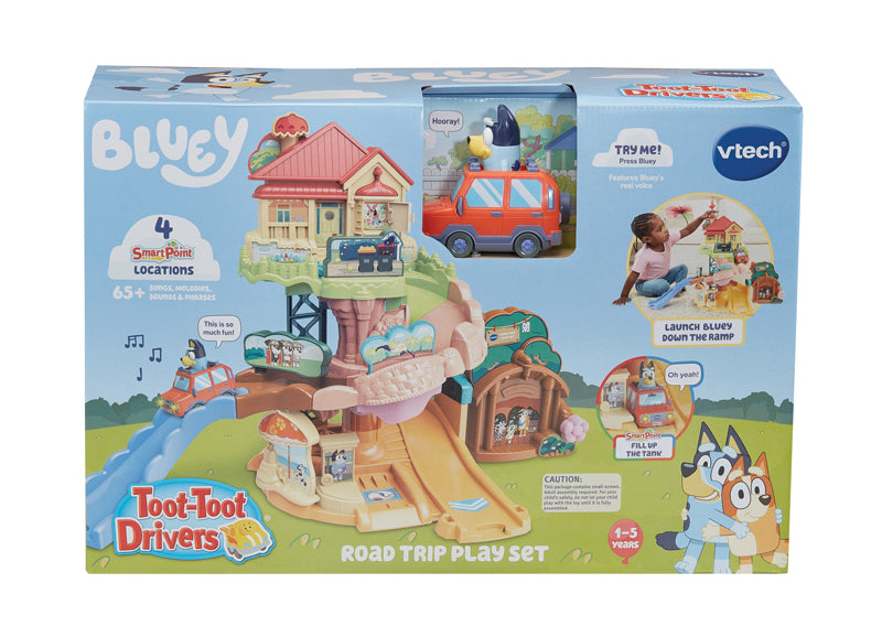 VTech Toot-Toot Drivers® Bluey Road Trip Play Set Baby Products Wholesaler