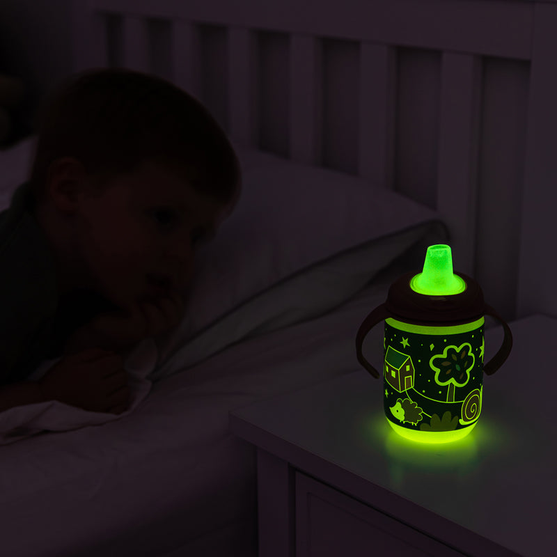 Vital Baby Hydrate Easy Sipper Glow In the Dark Jungle 350ml Baby Products Wholesaler
