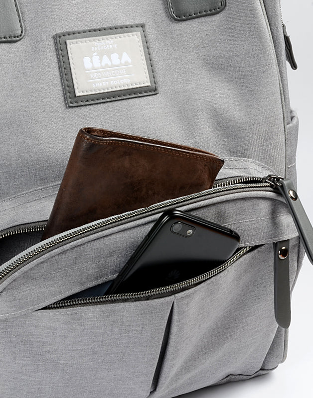 Béaba Wellington Backpack Changing Bag Grey Baby Products Wholesaler