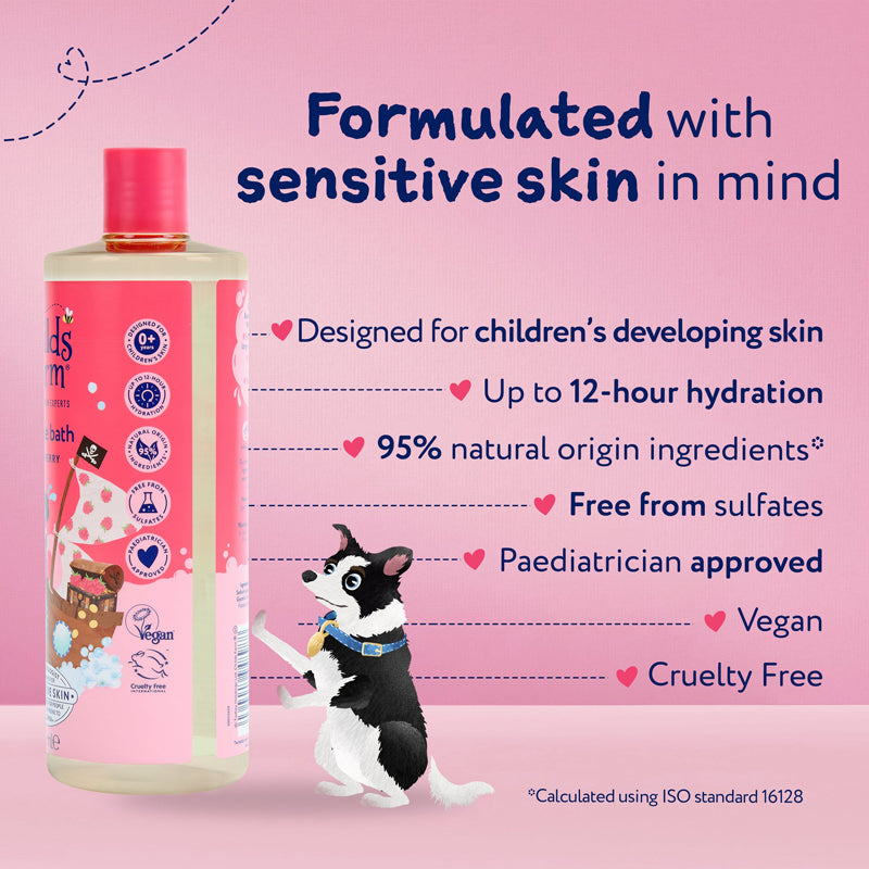 Child's Farm Bubble Bath Raspberry 500ml Baby Products Wholesaler