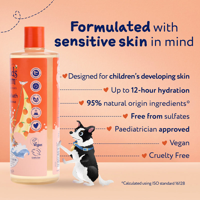 Child's Farm Bubble Bath Sweet Orange 500ml Baby Products Wholesaler