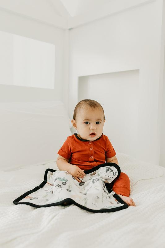 Copper Pearl Lovey 3 Layer Comfort Blanket Jo 2Pk Baby Products Wholesaler