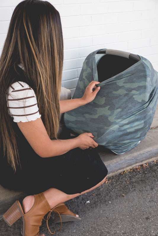 Copper Pearl Nursing & Car Seat Cover Hunter Baby Products Wholesaler
