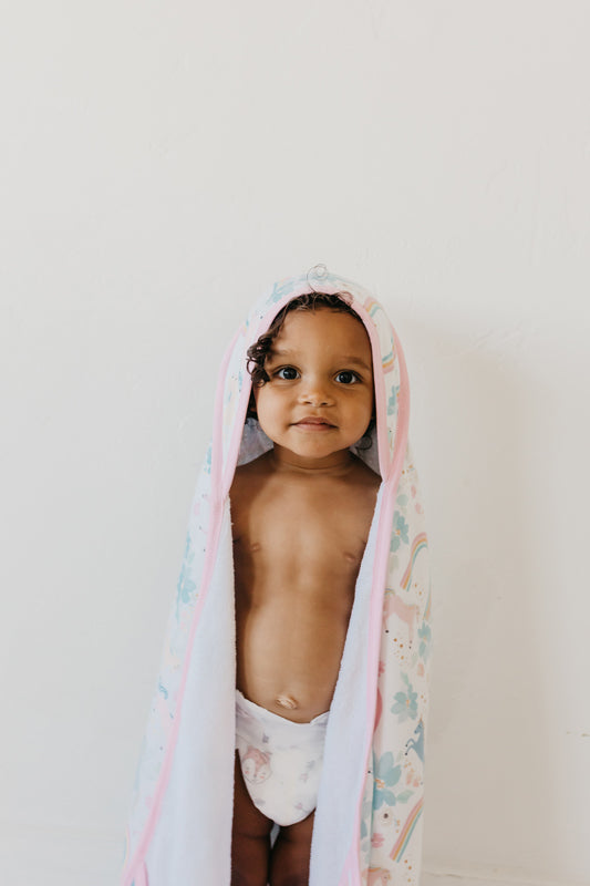 Copper Pearl Premium Knit Hooded Towel Whimsy Baby Products Wholesaler