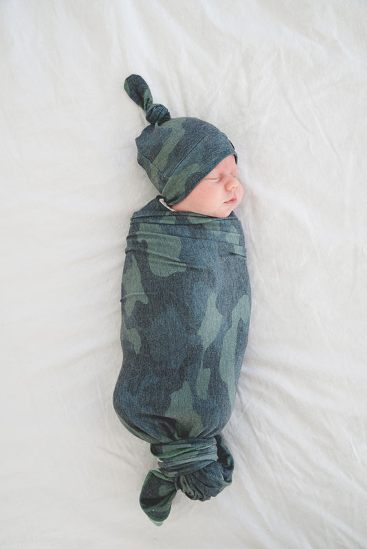 Copper Pearl Top Knot Hat Hunter 0-4m Baby Products Wholesaler