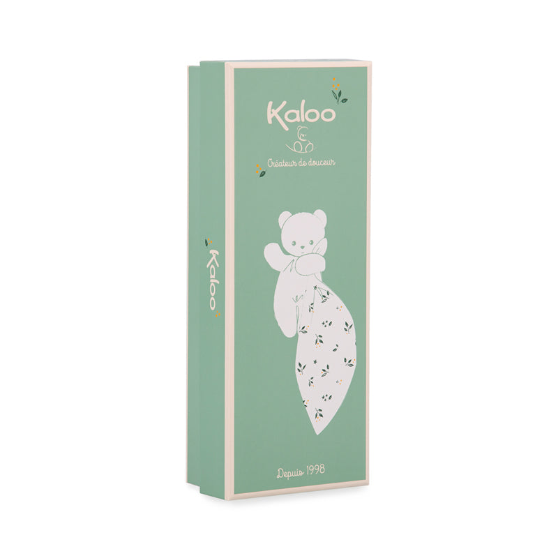 Kaloo Carre Douceur Doudou Bear Leaves Of Love 17cm Baby Products Wholesaler