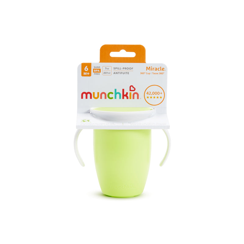Munchkin Miracle Trainer Cup 7Oz - Green Baby Products Wholesaler