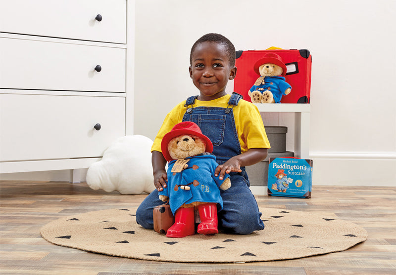 Paddington Bear with Boots and Case 34cm Baby Products Wholesaler
