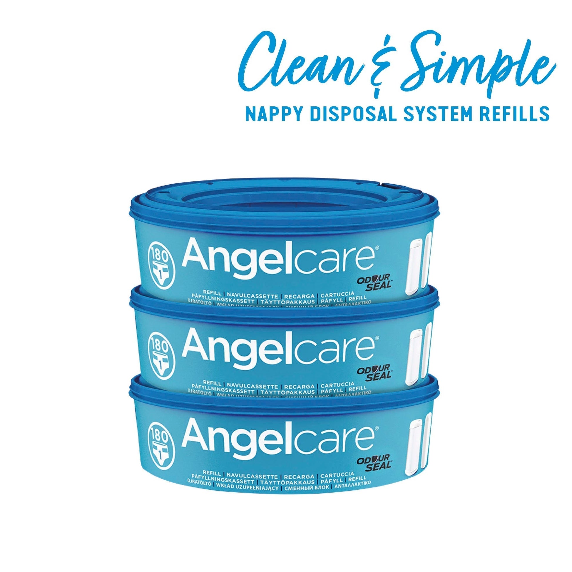 Angelcare Refill Cassettes 3Pk Baby Products Wholesaler