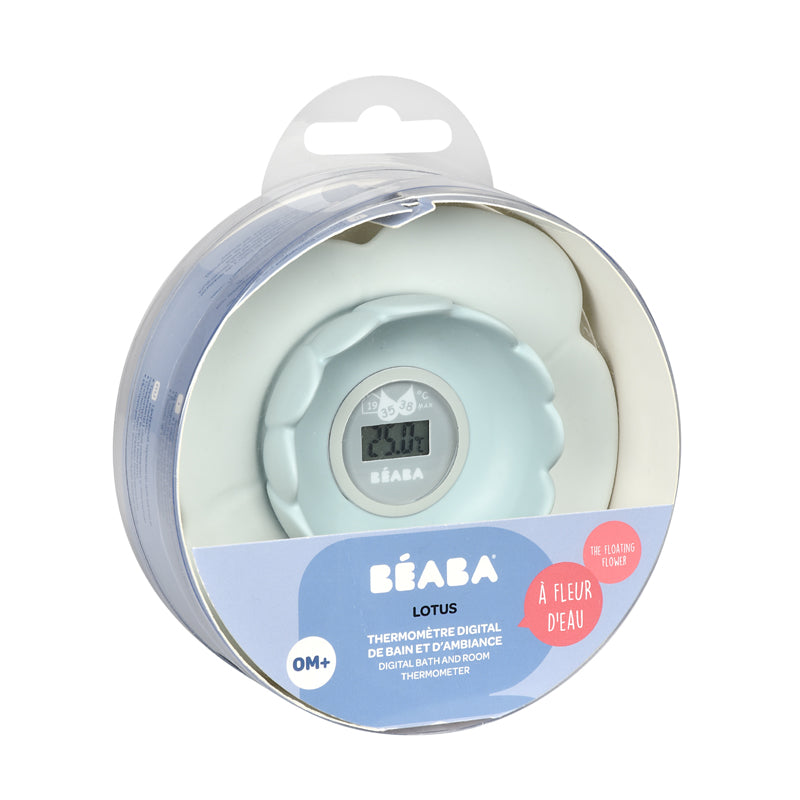 Béaba Lotus Multi-Functional Digital Thermometer Blue Baby Products Wholesaler