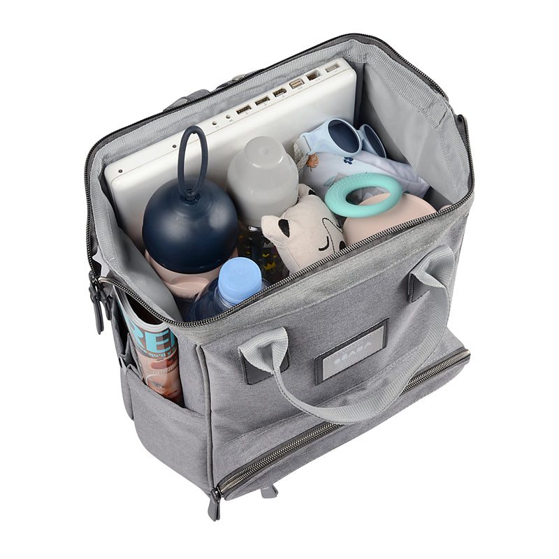 Béaba Wellington Backpack Changing Bag Grey Baby Products Wholesaler