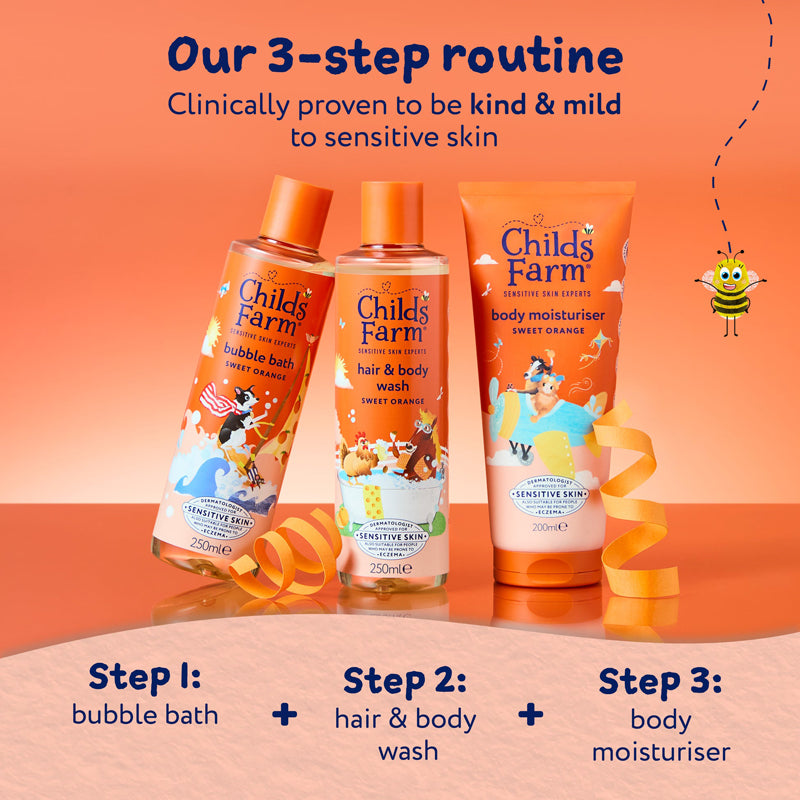 Child's Farm Bubble Bath Sweet Orange 500ml Baby Products Wholesaler