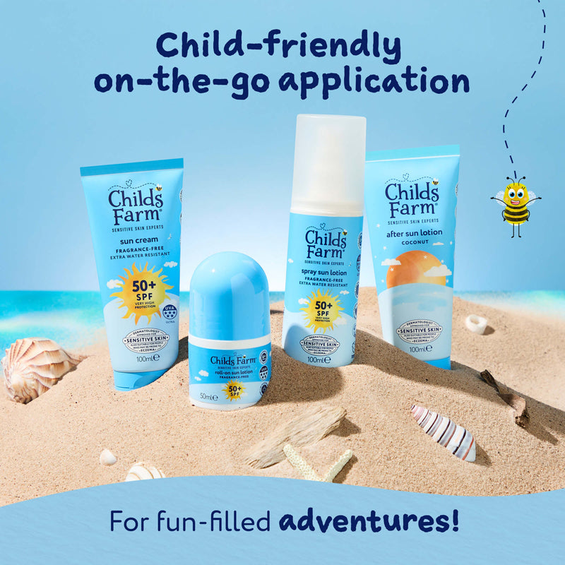 Child's Farm SPF50+ Suncream 100ml Baby Products Wholesaler