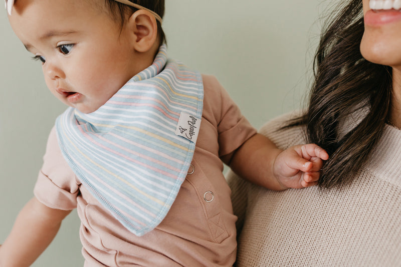 Copper Pearl Bibs Whimsy 4Pk Baby Products Wholesaler