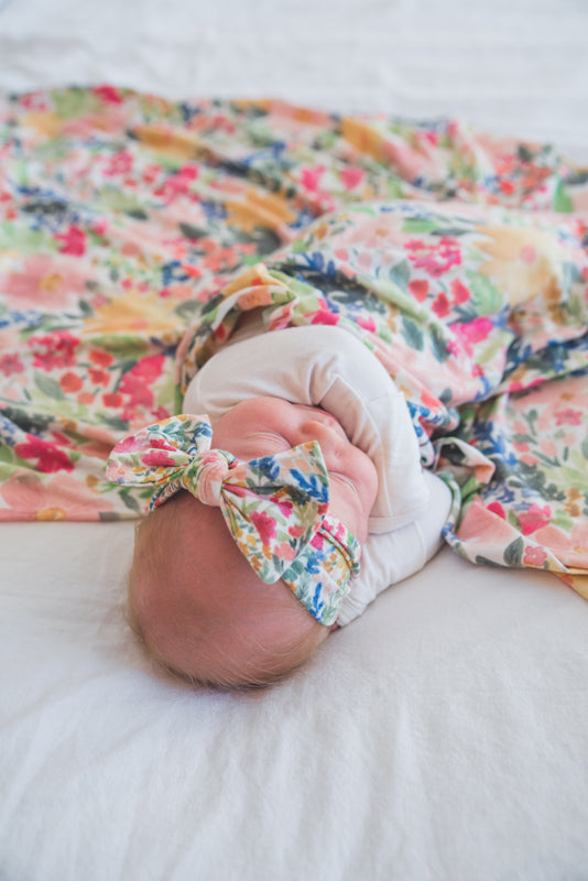 Copper Pearl Knit Headband Lark Baby Products Wholesaler