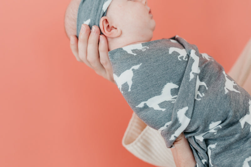 Copper Pearl Knitted Swaddle Blanket Colt Baby Products Wholesaler