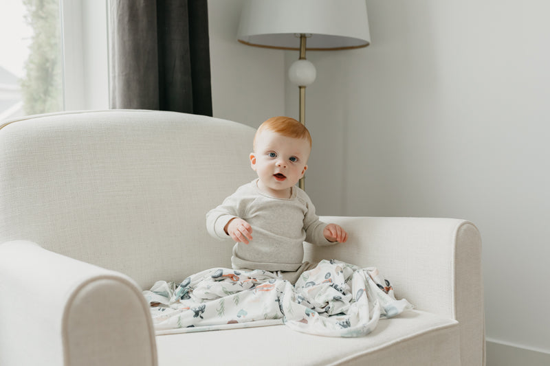 Copper Pearl Knitted Swaddle Blanket Jo Baby Products Wholesaler