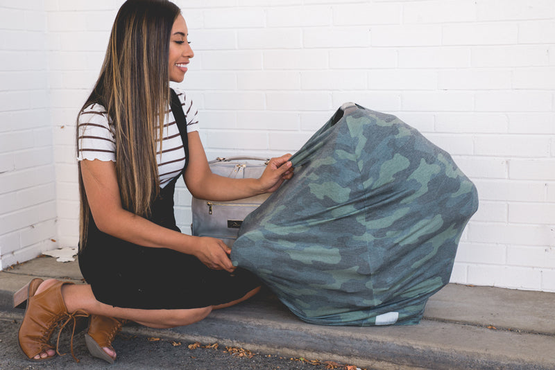 Copper Pearl Nursing & Car Seat Cover Hunter Baby Products Wholesaler