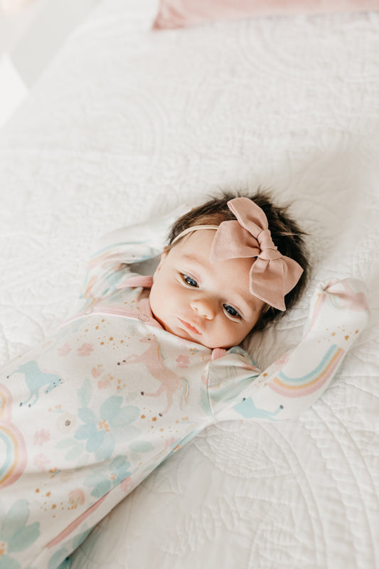 Copper Pearl Newborn Gown Whimsy Baby Products Wholesaler