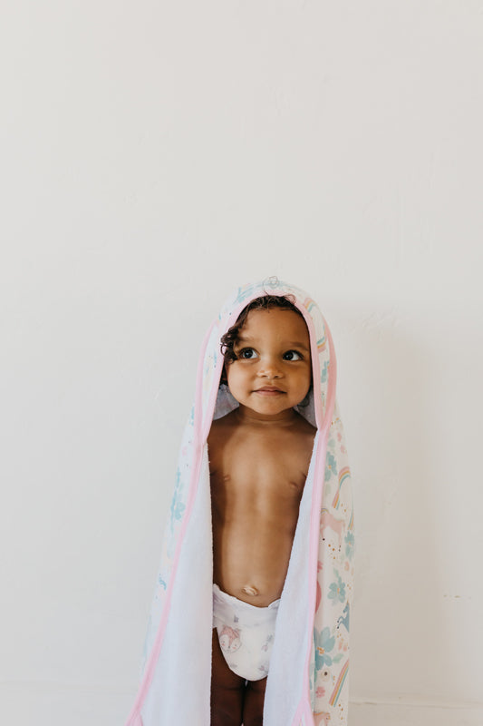 Copper Pearl Premium Knit Hooded Towel Whimsy Baby Products Wholesaler