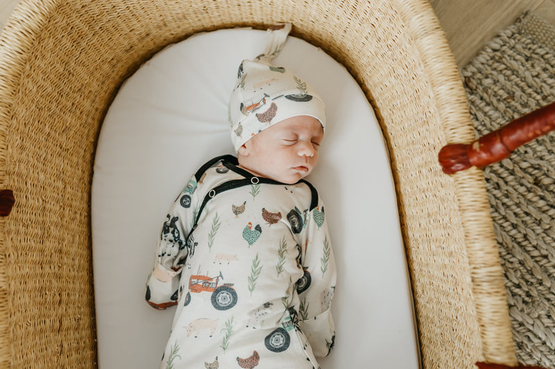Copper Pearl Top Knot Hat Jo 0-4m Baby Products Wholesaler