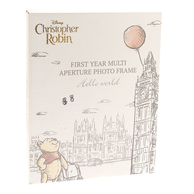 Disney Christopher Robin First Year Multi Aperture Frame Disney