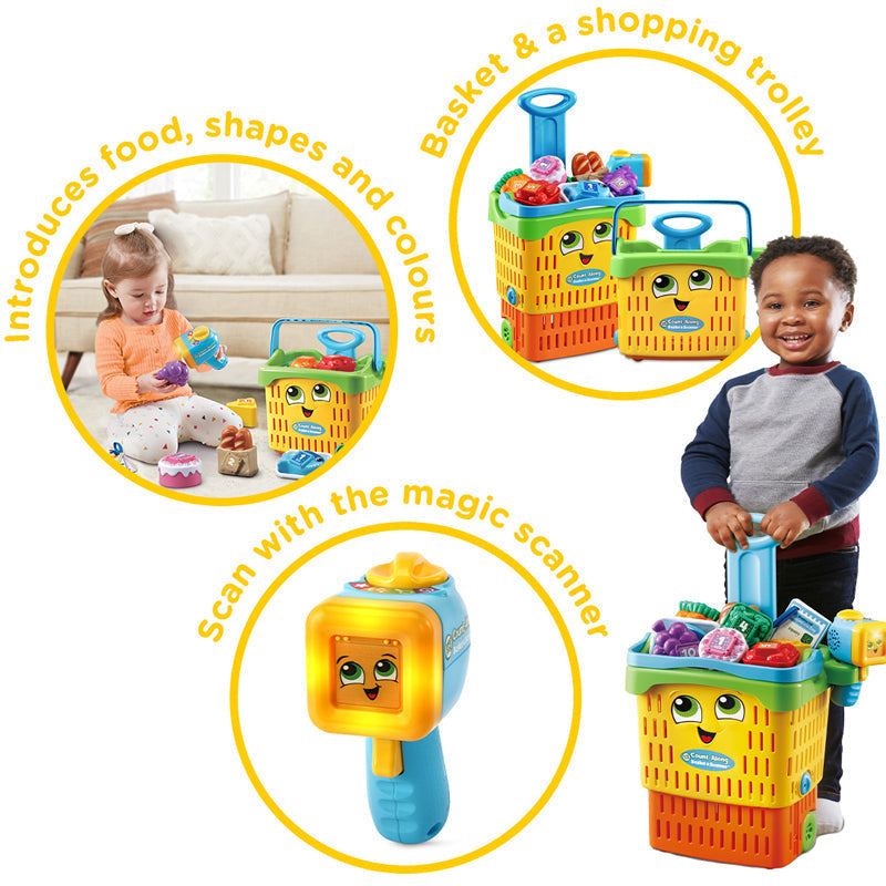 Leap Frog Count Along Basket & Scanner Baby Products Wholesaler