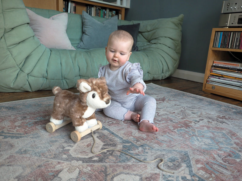 Little Bird Told Me Willow Deer Pull Along Baby Products Wholesaler