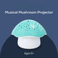 Pabobo by Angelcare Mushroom Musical Stars Projector  - Blue Baby Products Wholesaler