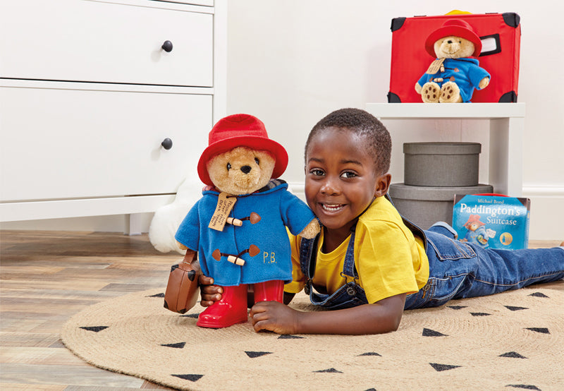 Paddington Bear with Boots and Case 34cm Baby Products Wholesaler