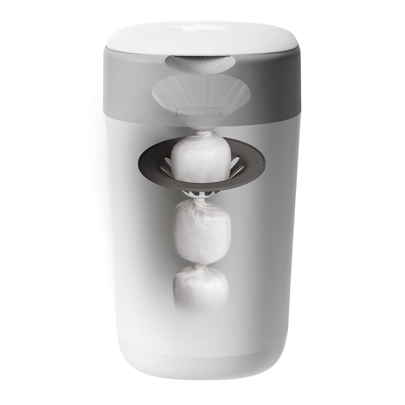Tommee Tippee Twist & Click Nappy Disposal Tub White Baby Products Wholesaler