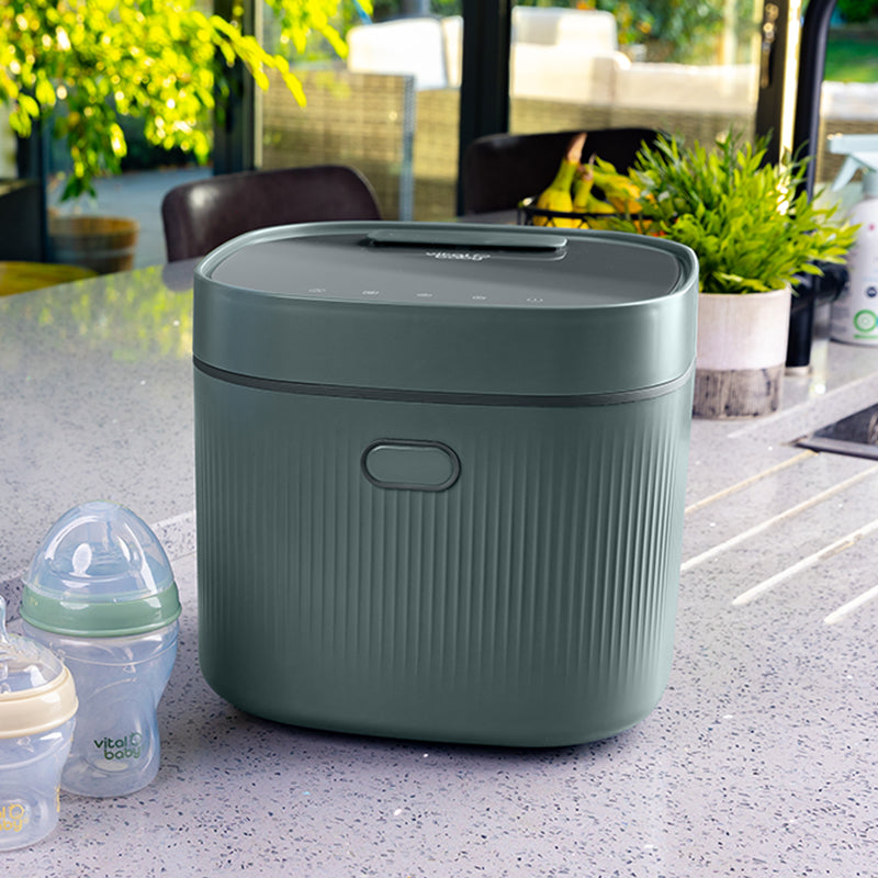 Vital Baby Nurture Advanced Pro UV Steriliser & Dryer Olive Green Baby Products Wholesaler
