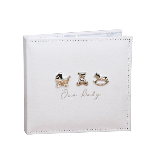 Bambino Our Baby Fabric White Album Bambino