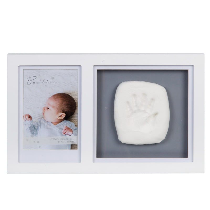 Bambino White Photo Frame & Clay Print Baby Products